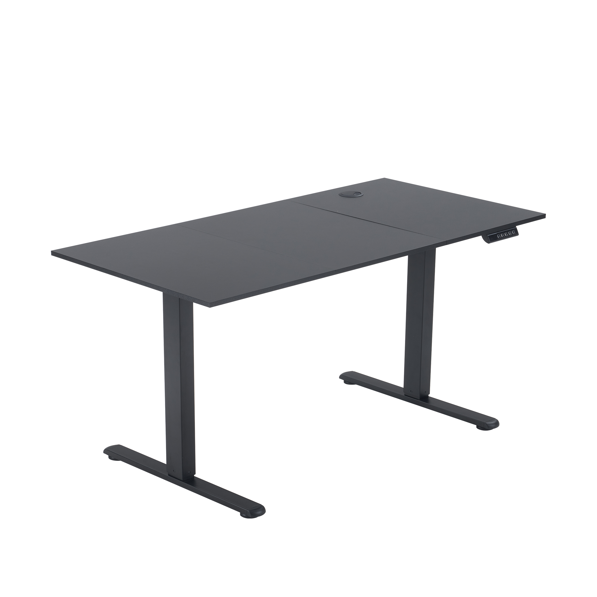 BTM 電動昇降デスク☆激安☆ 幅140cm フック付き メモリ機能 高さ調整