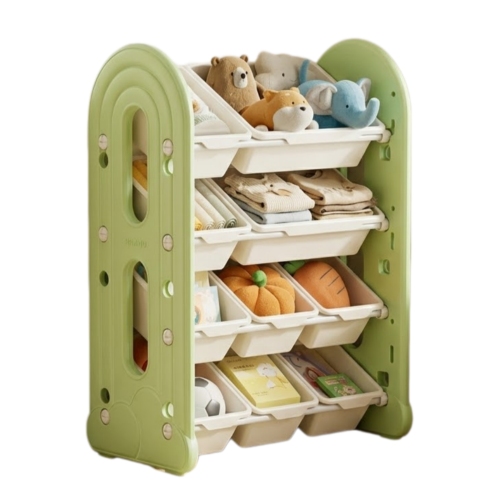 BTM 【全品10%OFF】【4タイプ可選】おもちゃ 収納 ラック 4段 棚