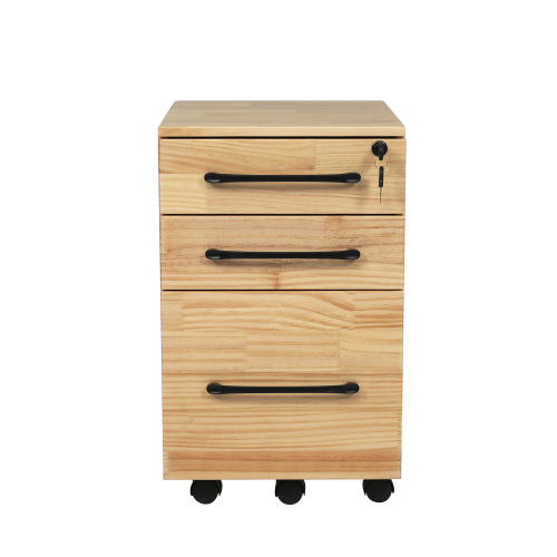 BTM 【全品10%OFF】【タイプB】デスクワゴン サイドチェスト 3段 大