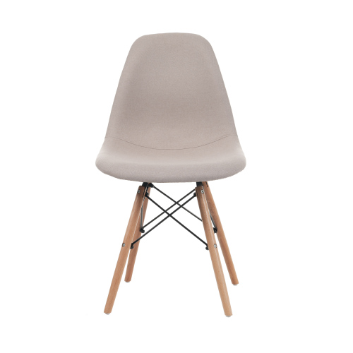 BTM ダイニングチェア 【ファブリック座面 1脚】 イームズ チェア 木脚