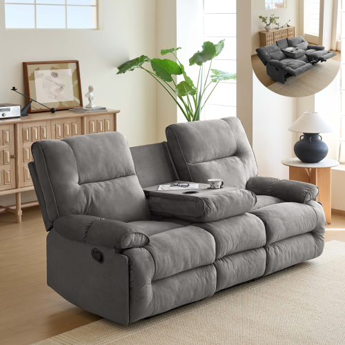 BTM 【全品10%OFF】手動リクライニングソファ リクライニングチェアー