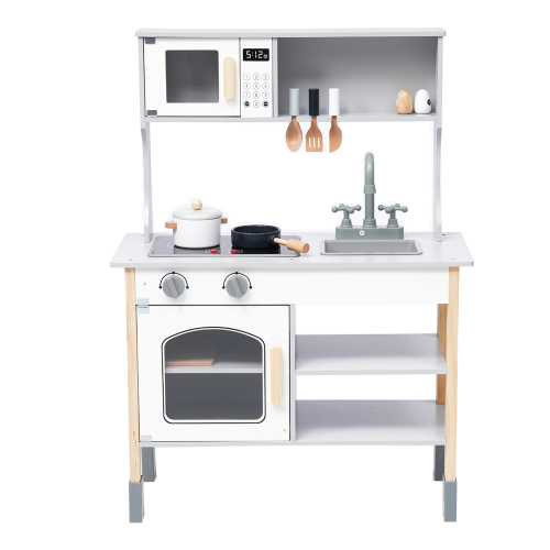BTM 【全品10%OFF】おままごと キッチン 木製 付属品付き ままごと