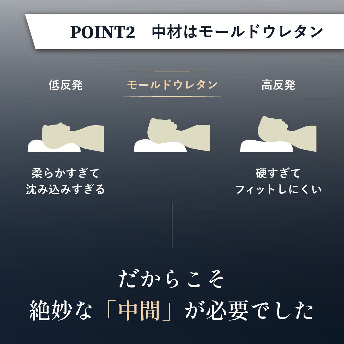my makura ストレートネックサポート枕 DX 46×63cm 仰向け 横向き寝