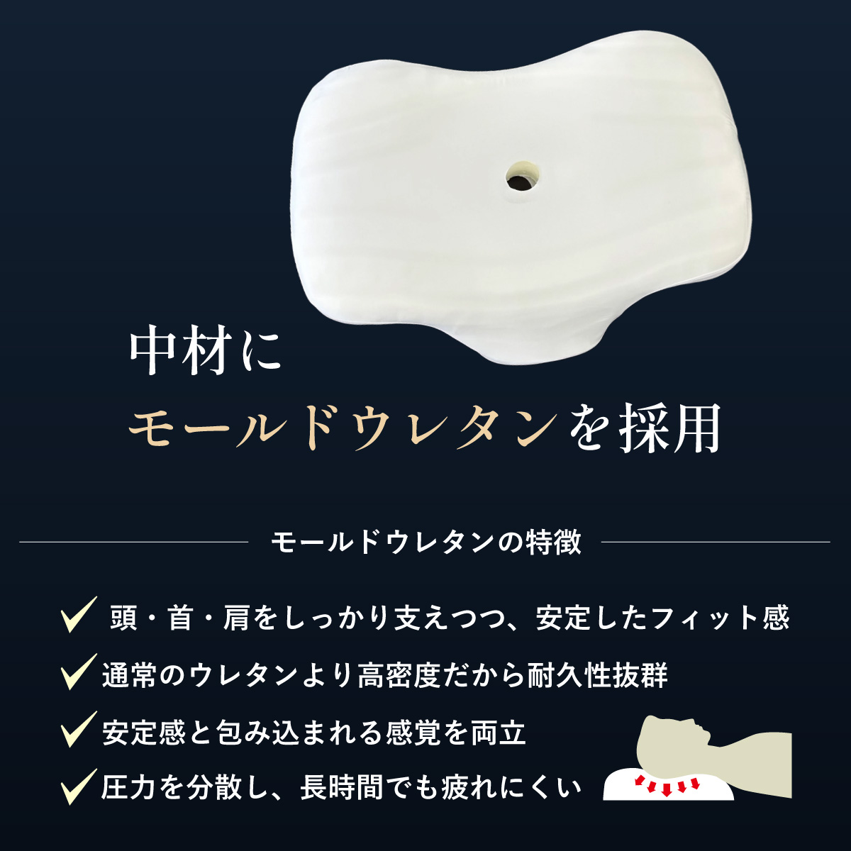 my makura（マイまくら） ストレートネックサポート枕 DX 46×63cm