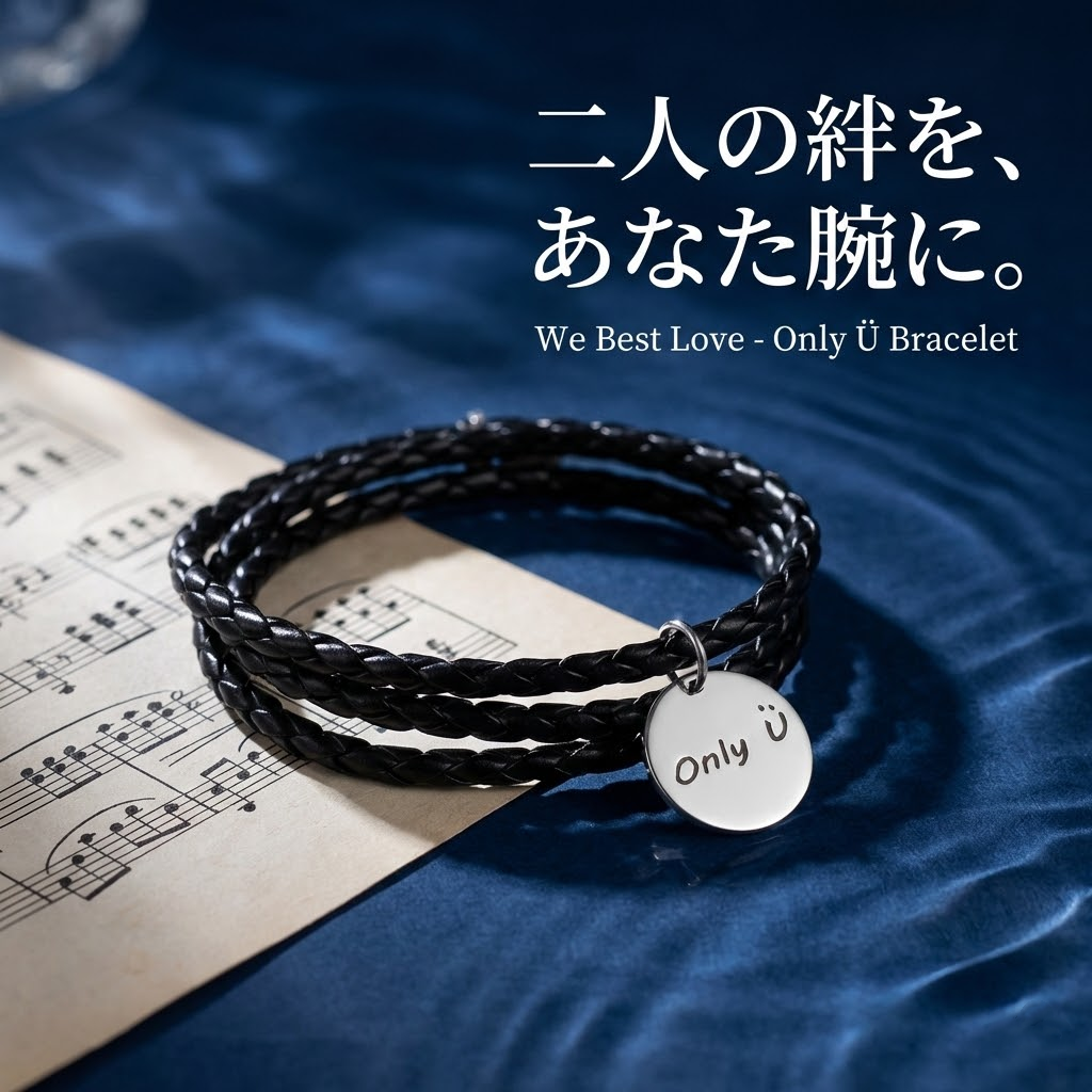 SamYu着用モデル】 We Best Love 永遠の1位 ブレスレット Only 〓 刻印