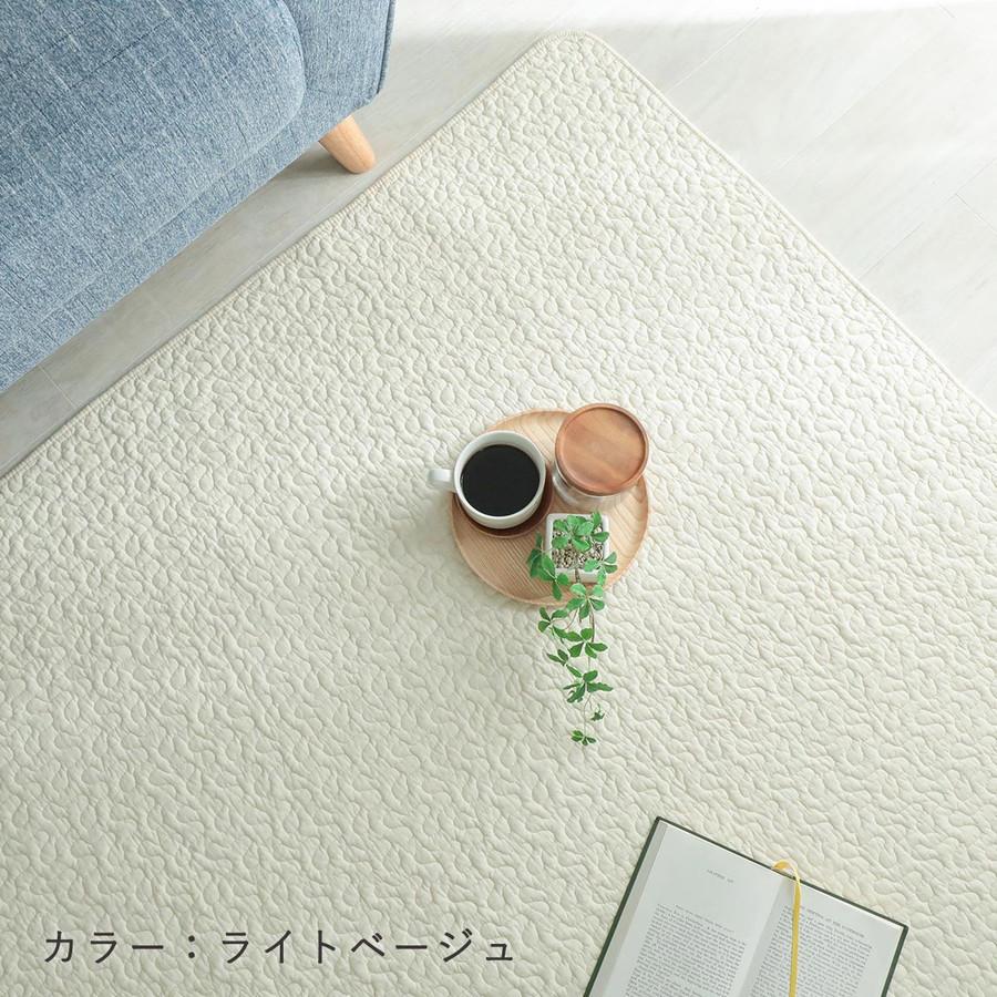 ラグ ラグマット おしゃれ 夏 洗える 北欧 2畳 キルト 正方形 ソファーカバー キルティング 赤ちゃん クラウド柄 韓国インテリア 190×190cm_2