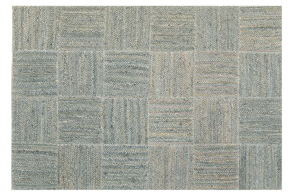 麻 アジアンリゾート風 ラグマット120×180cm 手織り 長方形 夏ラグ