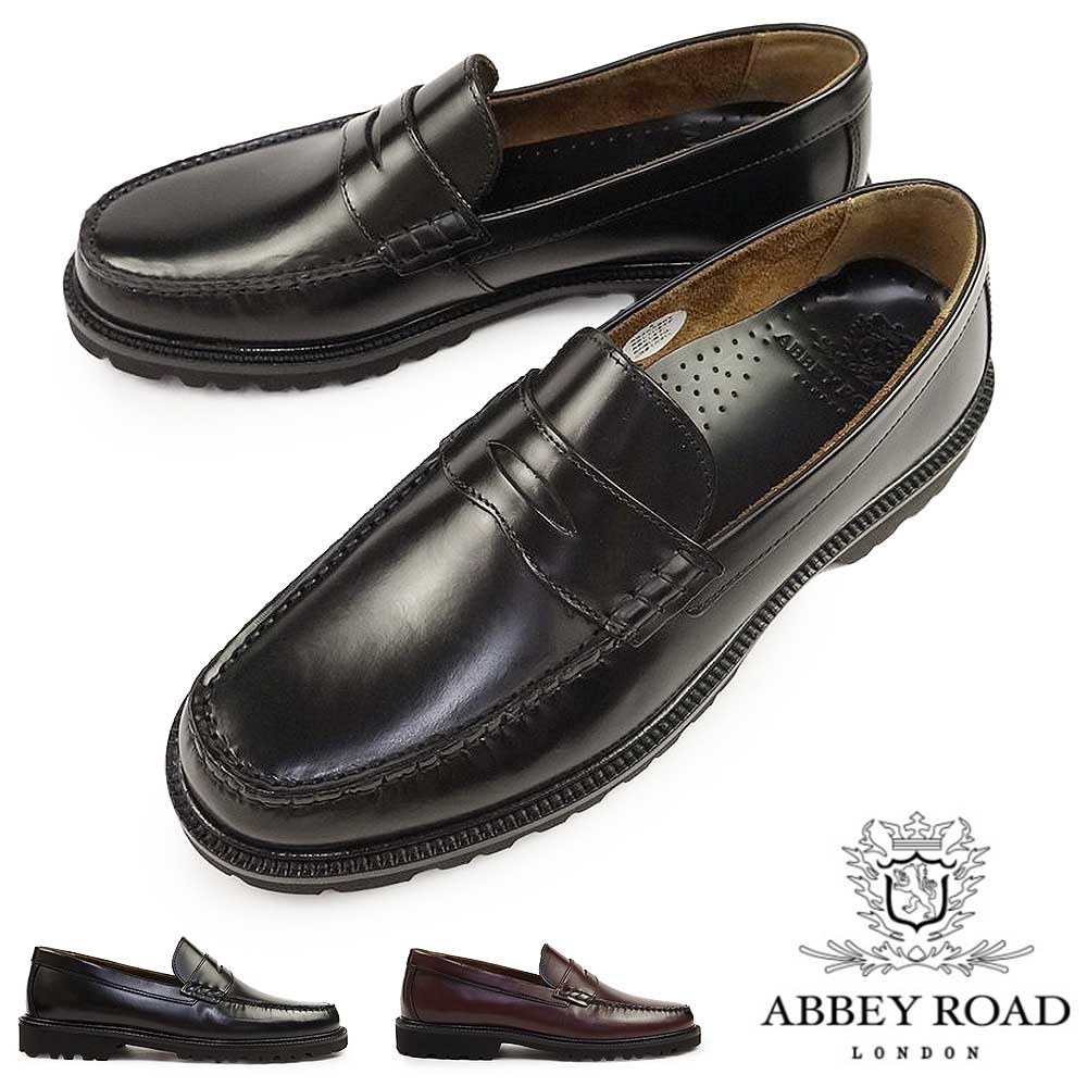 ABBEY ROAD（アビーロード） メンズ ローファー スリッポン AB8201