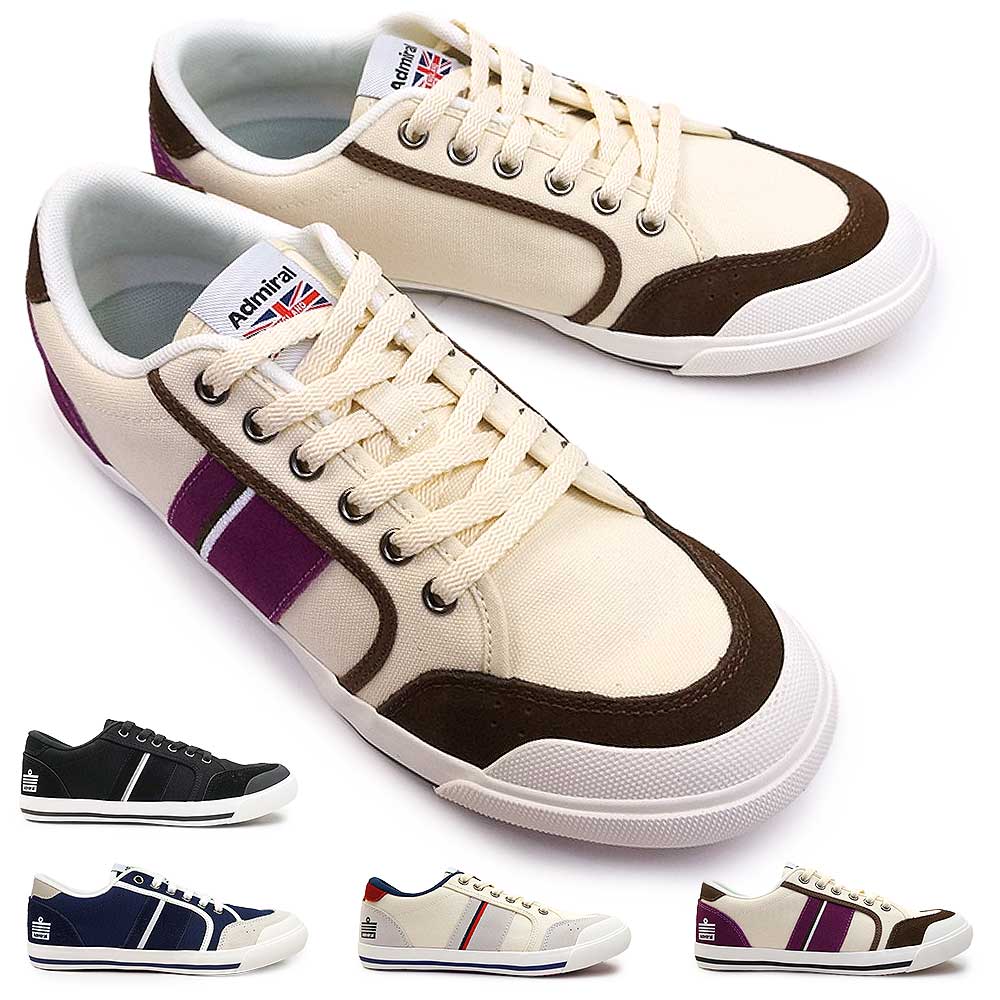 アドミラル スニーカー イノマー ローカット AD602 メンズ レディース リニューアル ユニオンジャック :adm-ad602:マイス ...