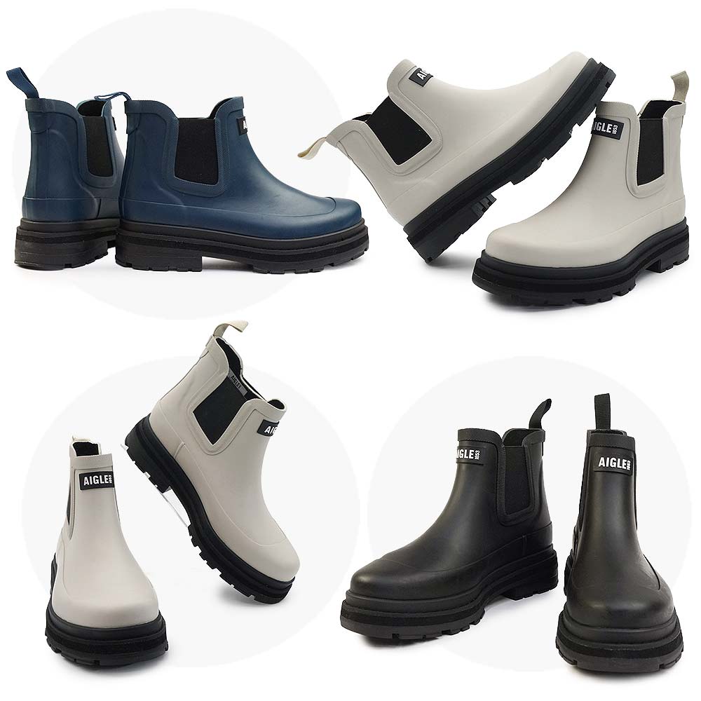 エイグル製のレインブーツ(限定仕様) AIGLE（エーグル） 長靴 レインブーツ 「AIGLE」ソフトレイン2 ラバー