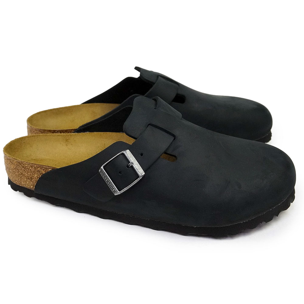 Boston / ボストン オイルドレザー ブラック | BIRKENSTOCK