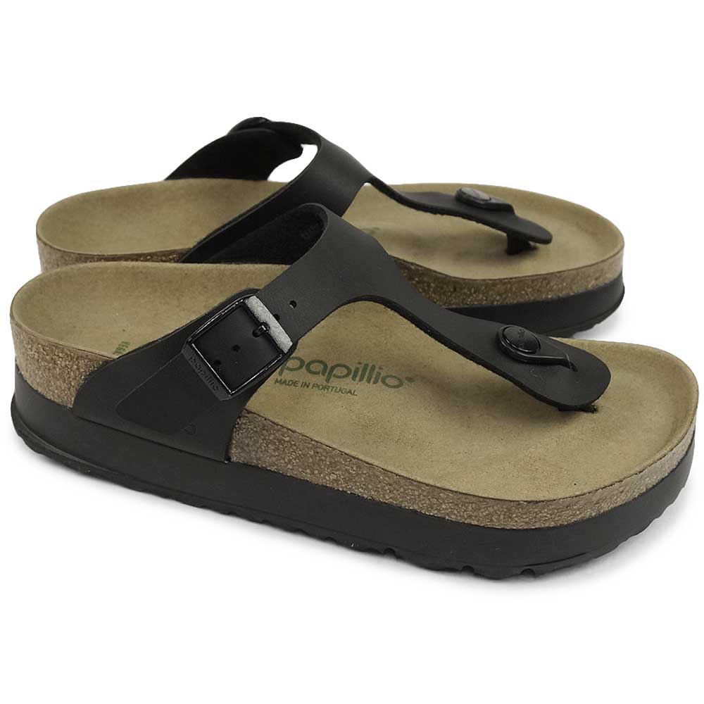 ビルケンシュトック レディース サンダル パピリオ ギゼ PAP フレックス プラットフォーム レギュラーフィット 幅広 Birkenstock GIZEH BIRKENSTOCK（ビルケンシュトック） レディース サンダル パピリオ