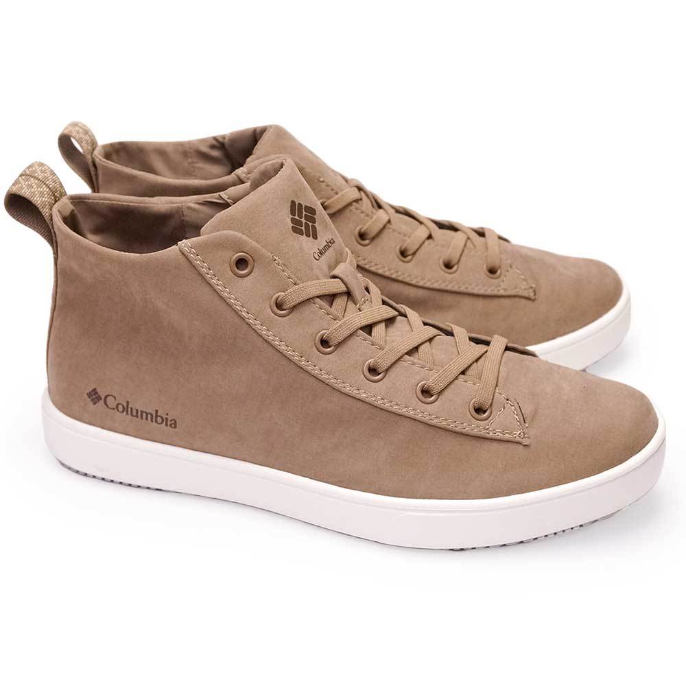 コロンビア Columbia スニーカー 24 ウール スエード カーキ ブラウン レディース ハイカット 靴 魅力的な価格