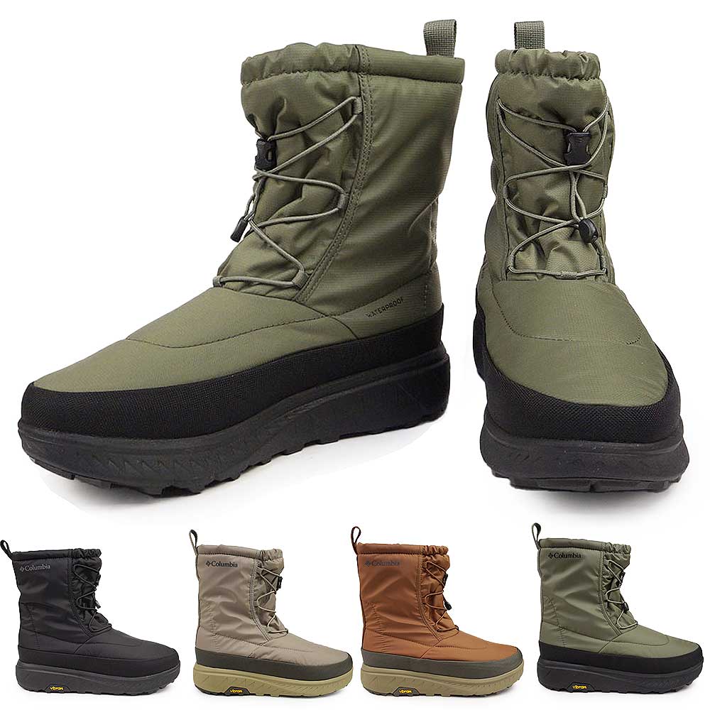 Columbia（コロンビア） 防水 スノーブーツ 防滑 YU2035 イエロー