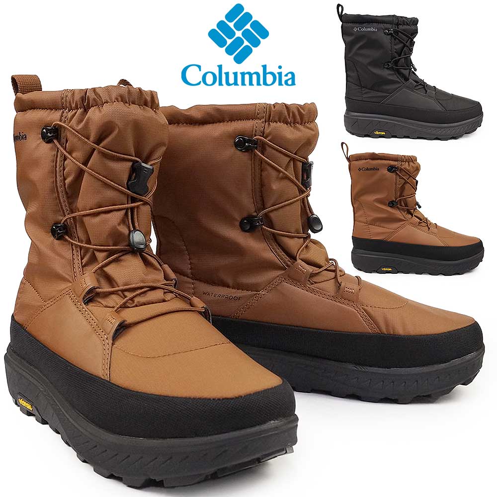Columbia（コロンビア） 防水 スノーブーツ 防滑 YU7423 イエロー