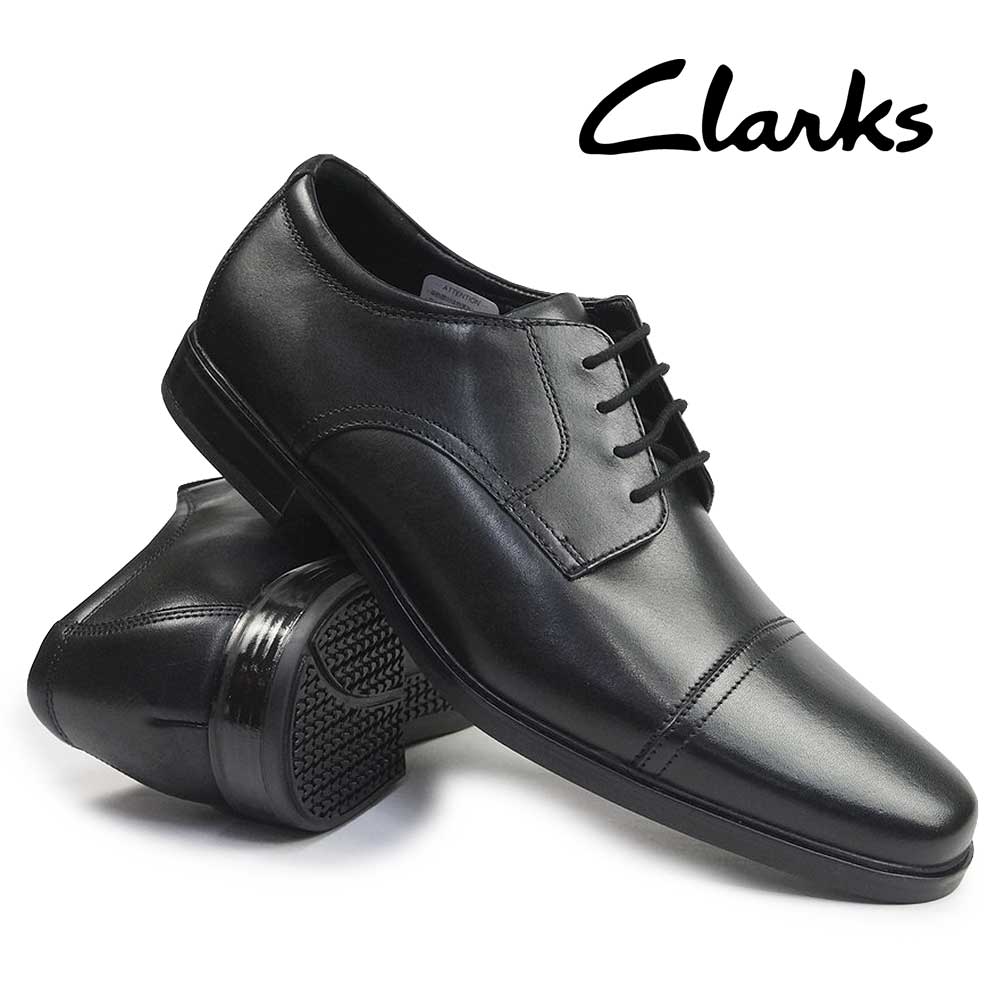クラークス　ビジネスシューズ　30cm Clarks クラークス メンズ ビジネスシューズ ホワードキャップ