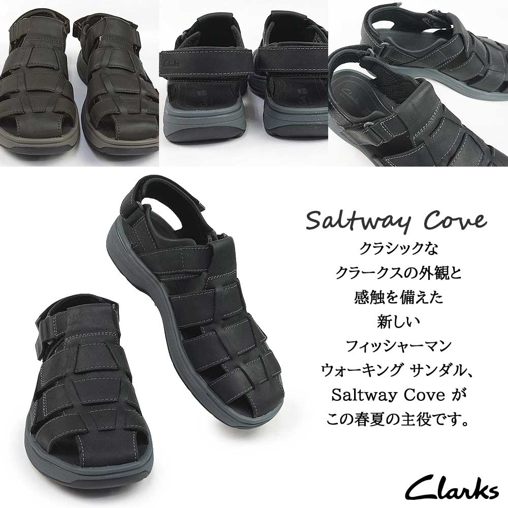 Clarks クラークス メンズ サンダル ソルトウェイ コーブ : マイ