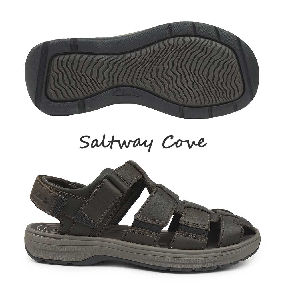 Clarks（クラークス） メンズ サンダル ソルトウェイ コーブ : マイ
