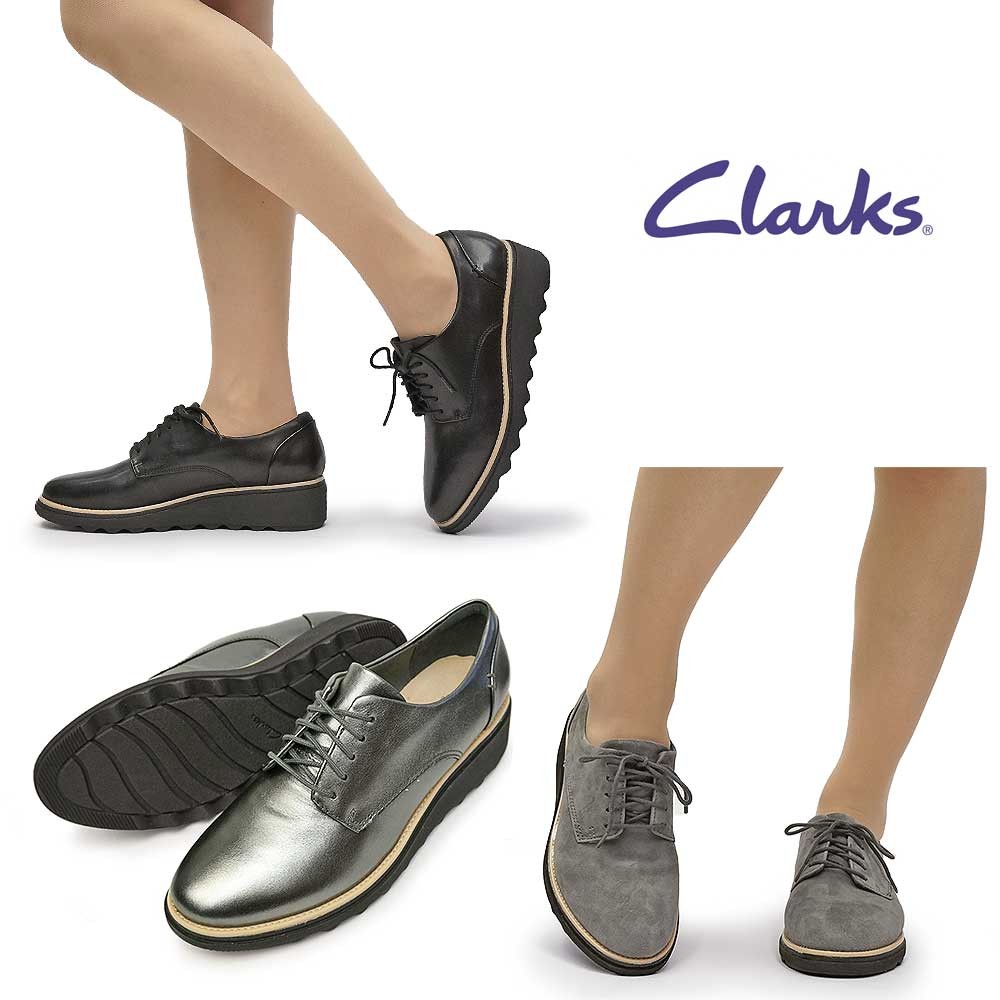 あすつく】 Clarks シャロンノエル レースアップシューズ tdh