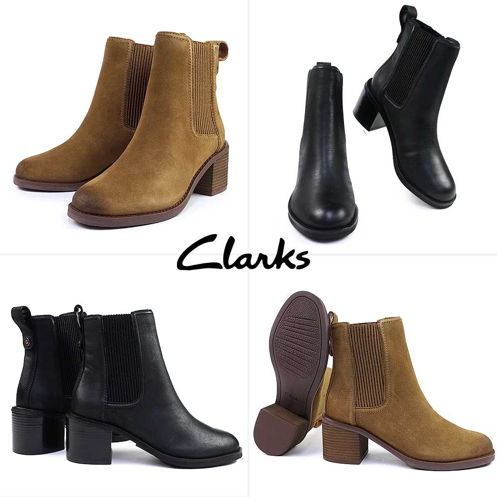 Clarks クラークス レディース サイドゴアブーツ チャンベリー