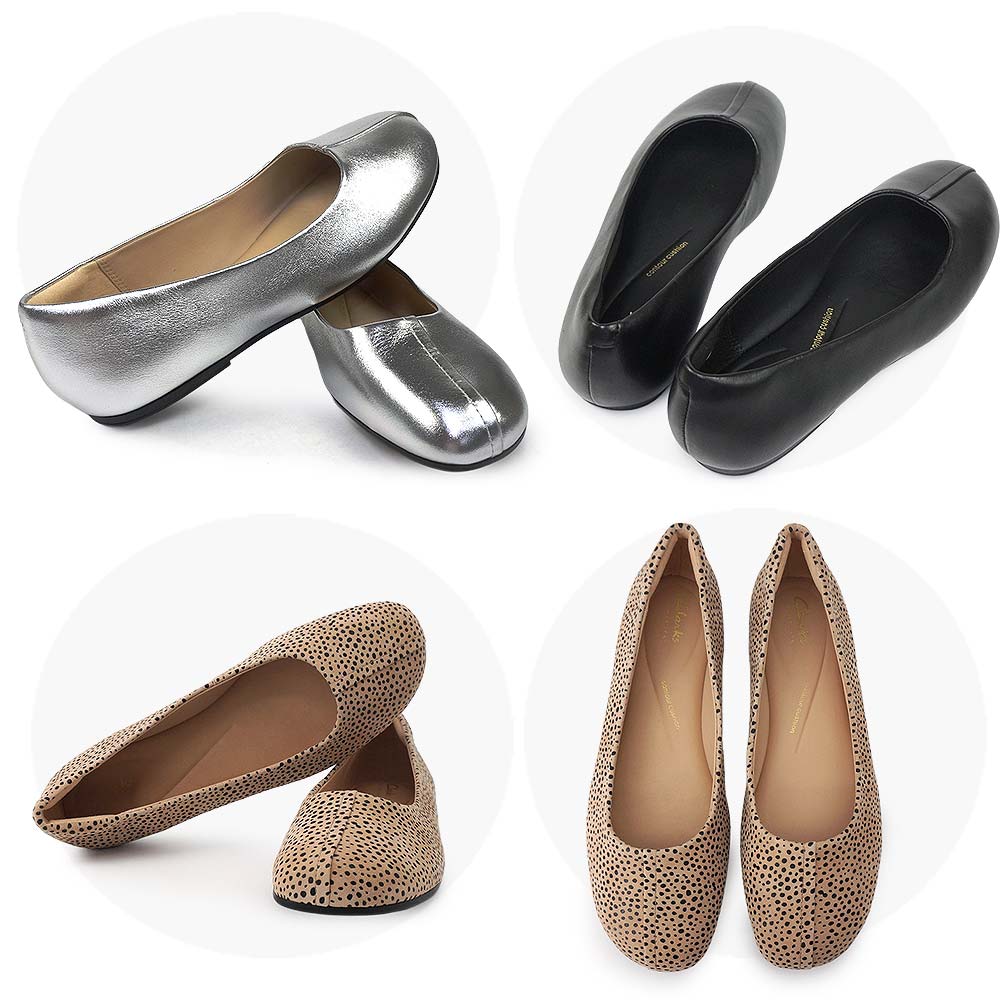 clarks フラットシューズ リリアペタル 26cm Clarks - clarks フラットシューズ リリアペタル 26cmの通販 by めん