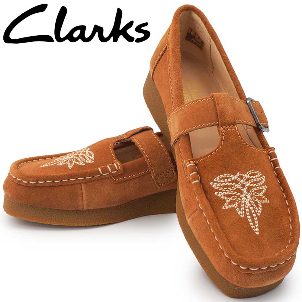 Clarks（クラークス） レディース ワラビーエヴォバー Tストラップ