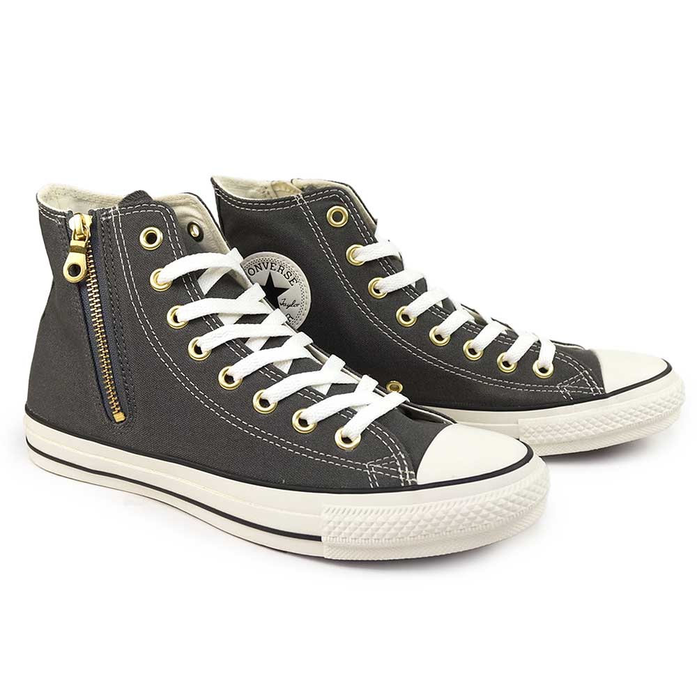 コンバース スニーカー オールスター ゴールドジップ HI ハイカット メンズ レディース サイドジップ | CONVERSE | 01