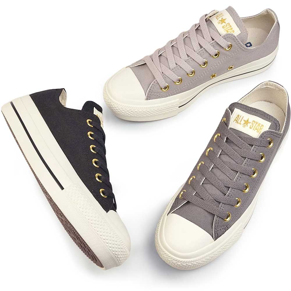 【CONVERSE★ALL STAR】PLTS オックス ローカットスニーカー CONVERSE コンバース スニーカー レディース オールスター PLTS