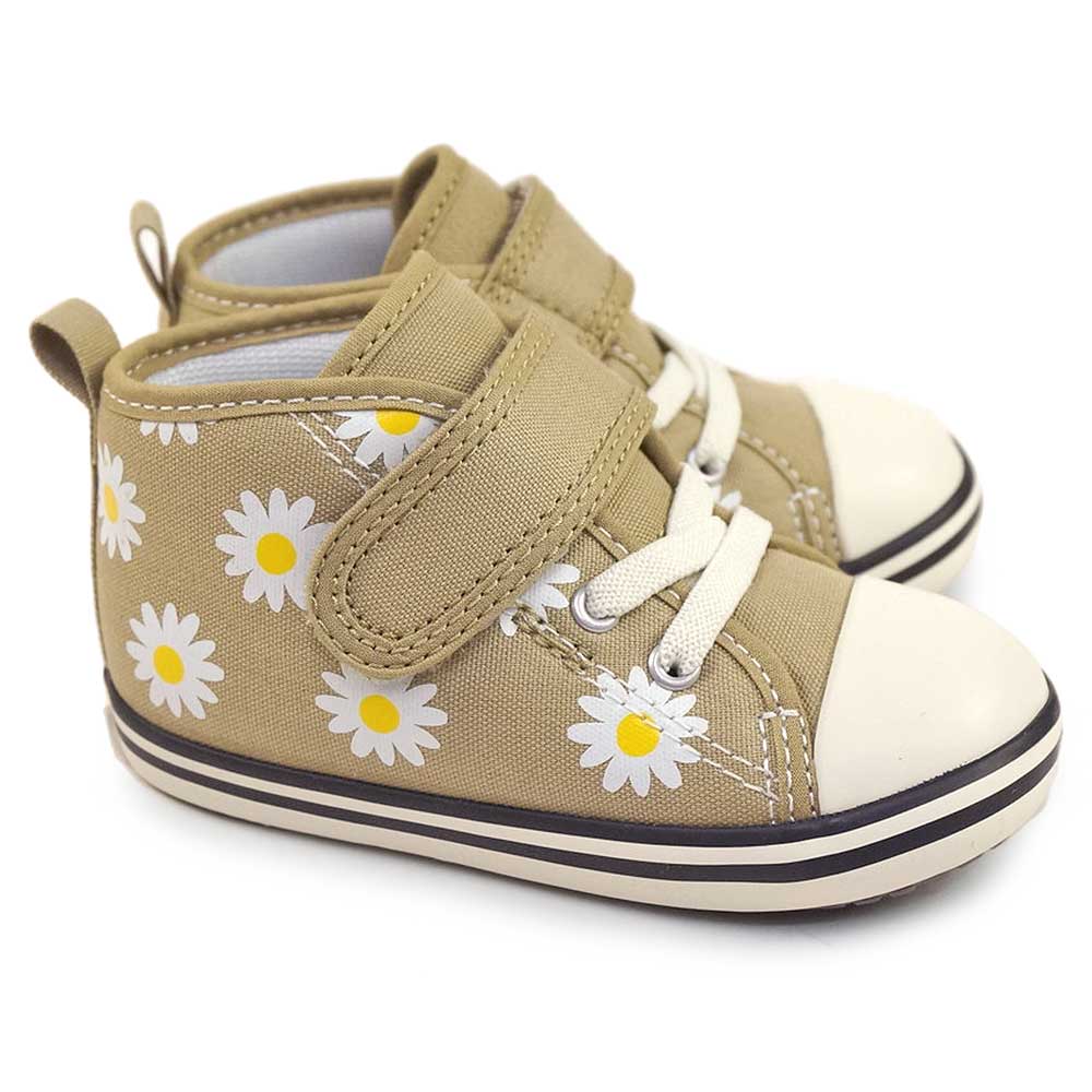 コンバース ベビーオールスター Ｎ デイジーフラワー Ｖ−１ ベビースニーカー キャンバス キッズ 子供 靴 マジックテープ | CONVERSE | 02