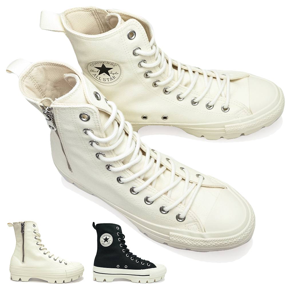 単品販売ALL コンバースALL STAR チャンク サイドジップ ゴアテックス 厚底 靴