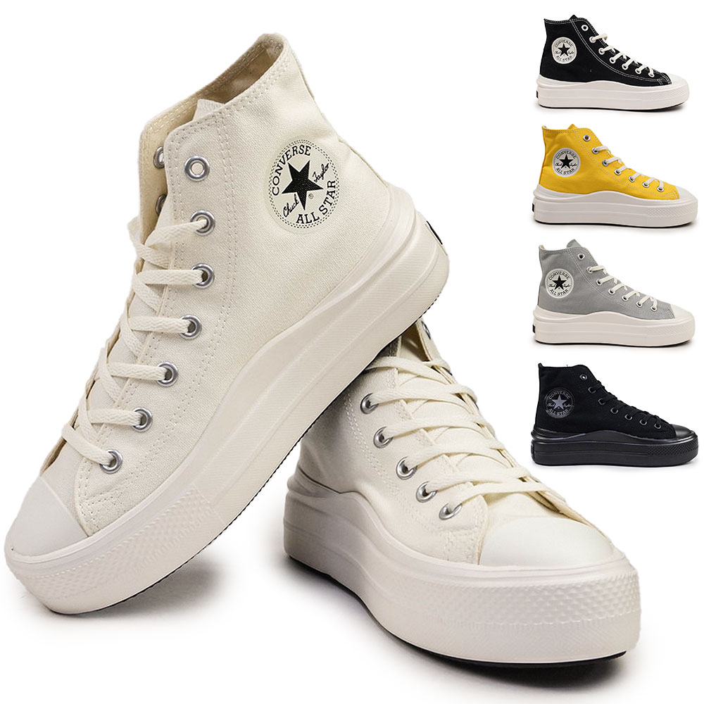 コンバース スニーカー レディース オールスター ライト PLTS2 HI ハイカット 厚底 軽量 | CONVERSE | 07