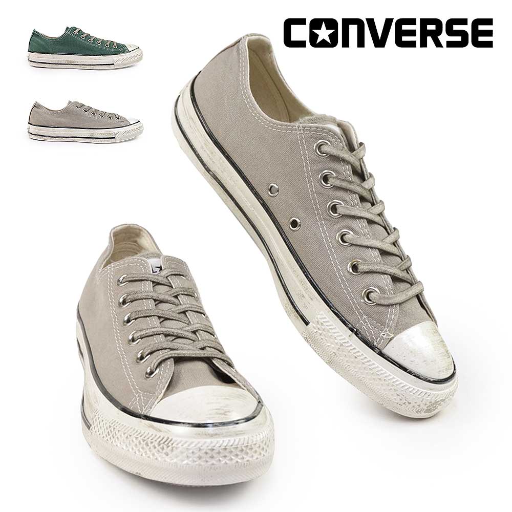 【25秋冬新作】 コンバース スニーカー オールスター エイジド AG OX ローカット レディース メンズCONVERSE ALL STAR AGED AG OX ALL STAR コンバース スニーカー オールスター エイジド AG OX