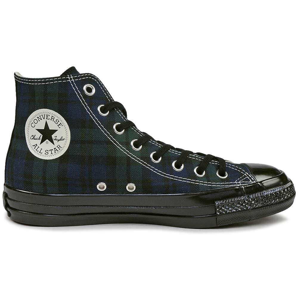【25秋冬新作】 コンバース オールスター エイジド CK HI スニーカー メンズ ハイカット ブラックウォッチCONVERSE ALL STAR AGED CK HI CONVERSE（コンバース） オールスター エイジド CK HI スニーカー