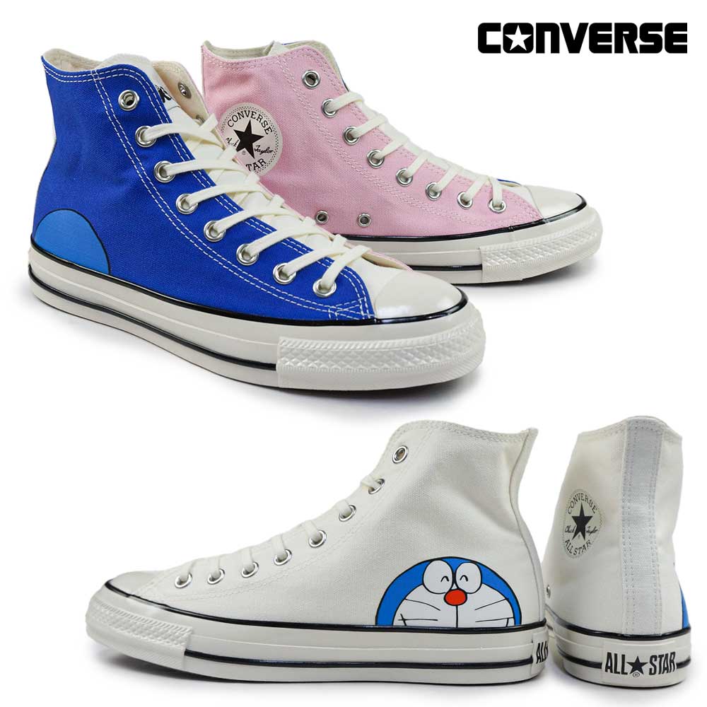 コンバース スニーカー オールスター エイジド FP HI ドラえもん レディース メンズ ハイカット オリジナル レトロ感 | CONVERSE