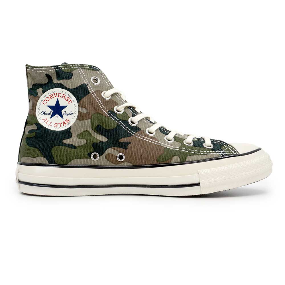 ALL STAR コンバース オールスター エイジド ウッドランドカモ HI
