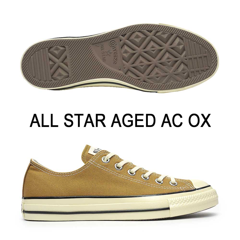 コンバース オールスター ローカット エイジド AC OX スニーカー レディース メンズ | ALL STAR | 07