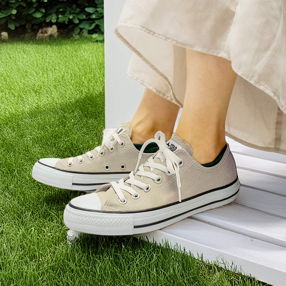 コンバース　LIGHT GRAY スニーカー ローカット キャンバス CONVERSE コンバース メンズ レディース ALL STAR COLORS