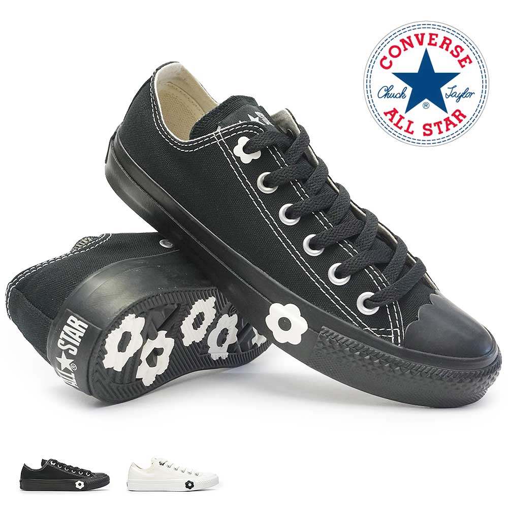 国内発★送料無料！Converse ALL STAR フラワートウ ＯＸ CANVAS ALL STAR コンバース オールスター フラワートウ OX