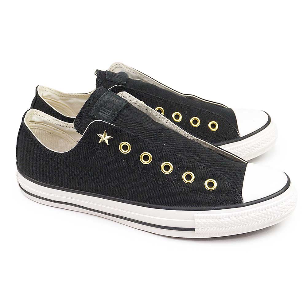 コンバース スリッポン スニーカー オールスター STスリップ オックス メンズ レディース ローカット 2WAY 紐通せる | CONVERSE | 01