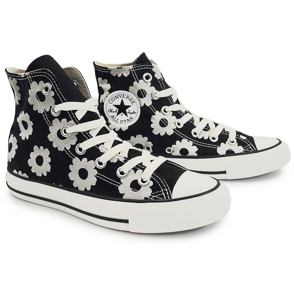 Converse All Star ハイカット 花柄ライニング CONVERSE（コンバース） スニーカー オールスター フラワープリント HI