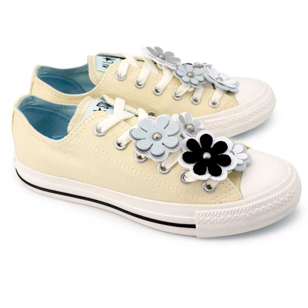 CONVERSE（コンバース） オールスター フラワーチャーム OX レディース