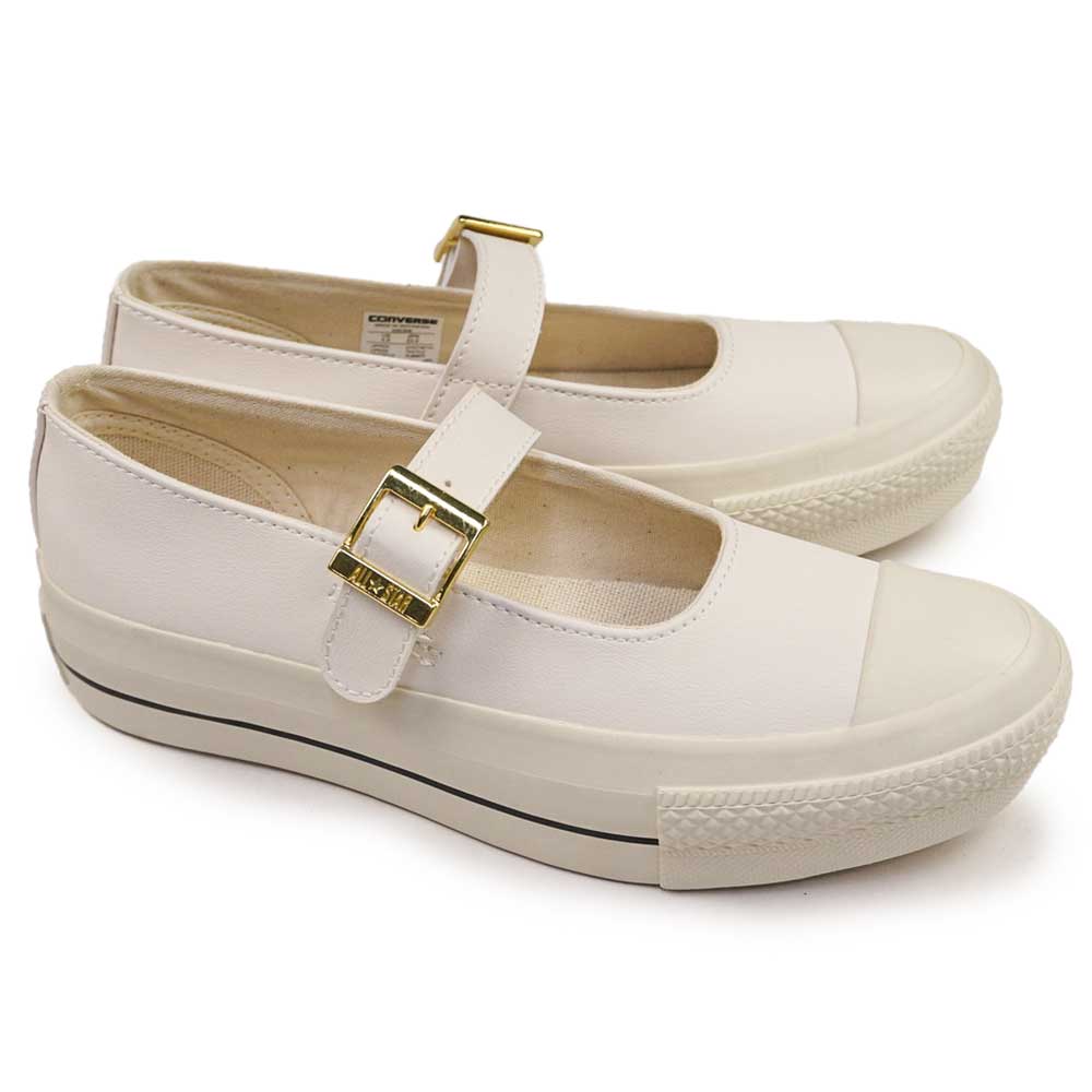 コンバース レディース スニーカー オールスター PLTS MJ OX メリージェーン 厚底 甲ストラップ | ALL STAR LIGHT | 01