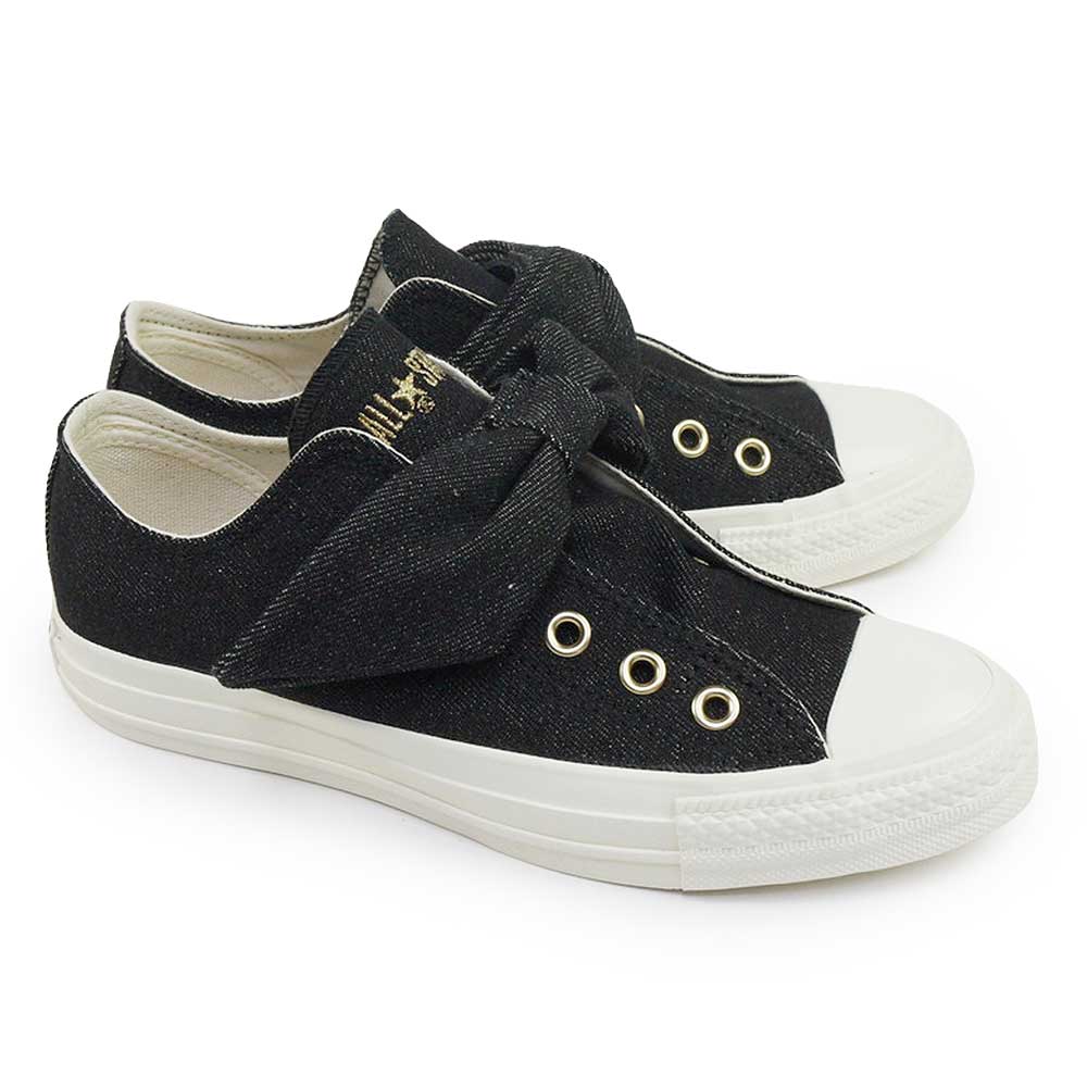 CONVERSE（コンバース） スリッポン リボン レディース オールスター