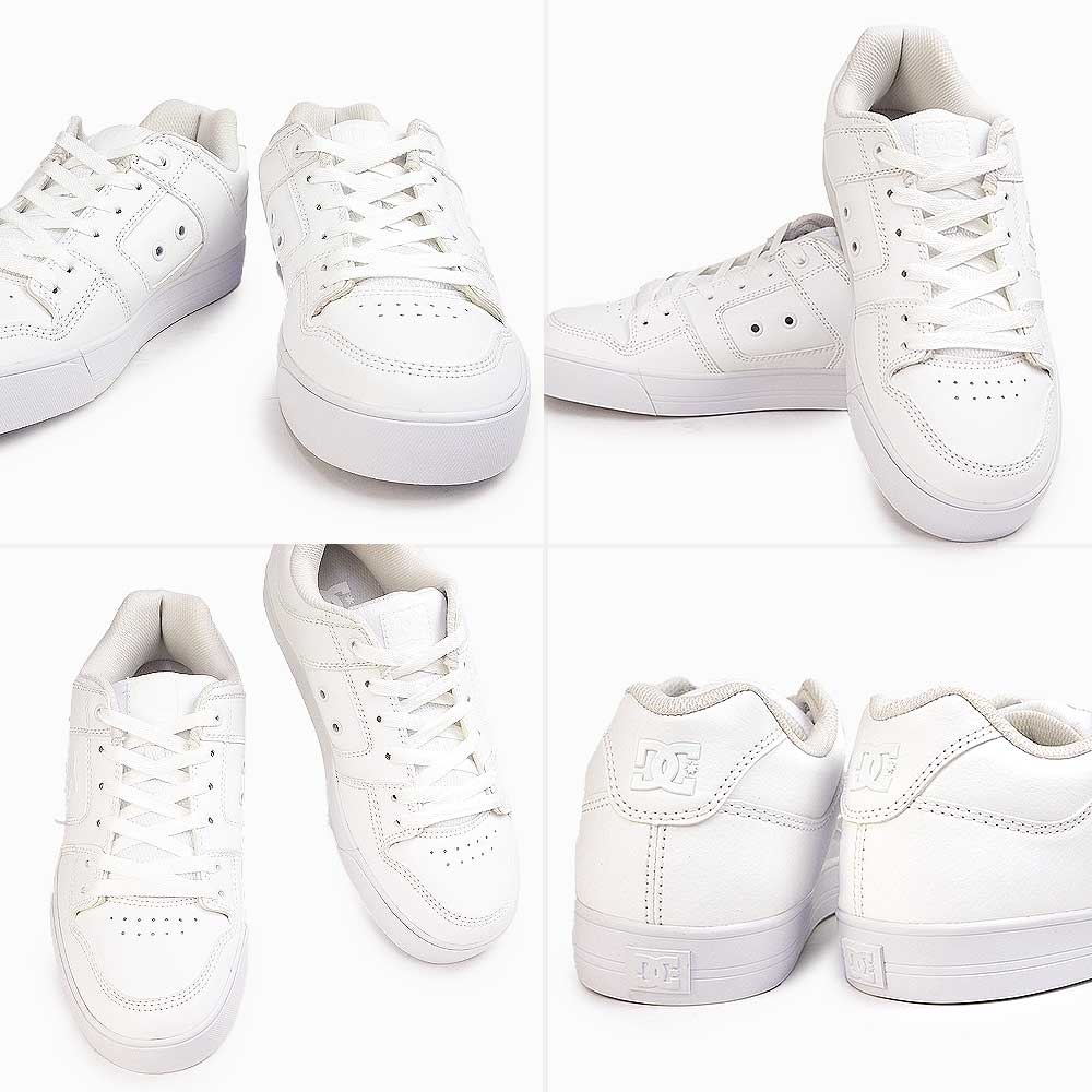 DC スニーカー メンズ レディース ピュア ＳＥ ＳＮ DM005004 ホワイト 白 ローカット | DC SHOES | 04