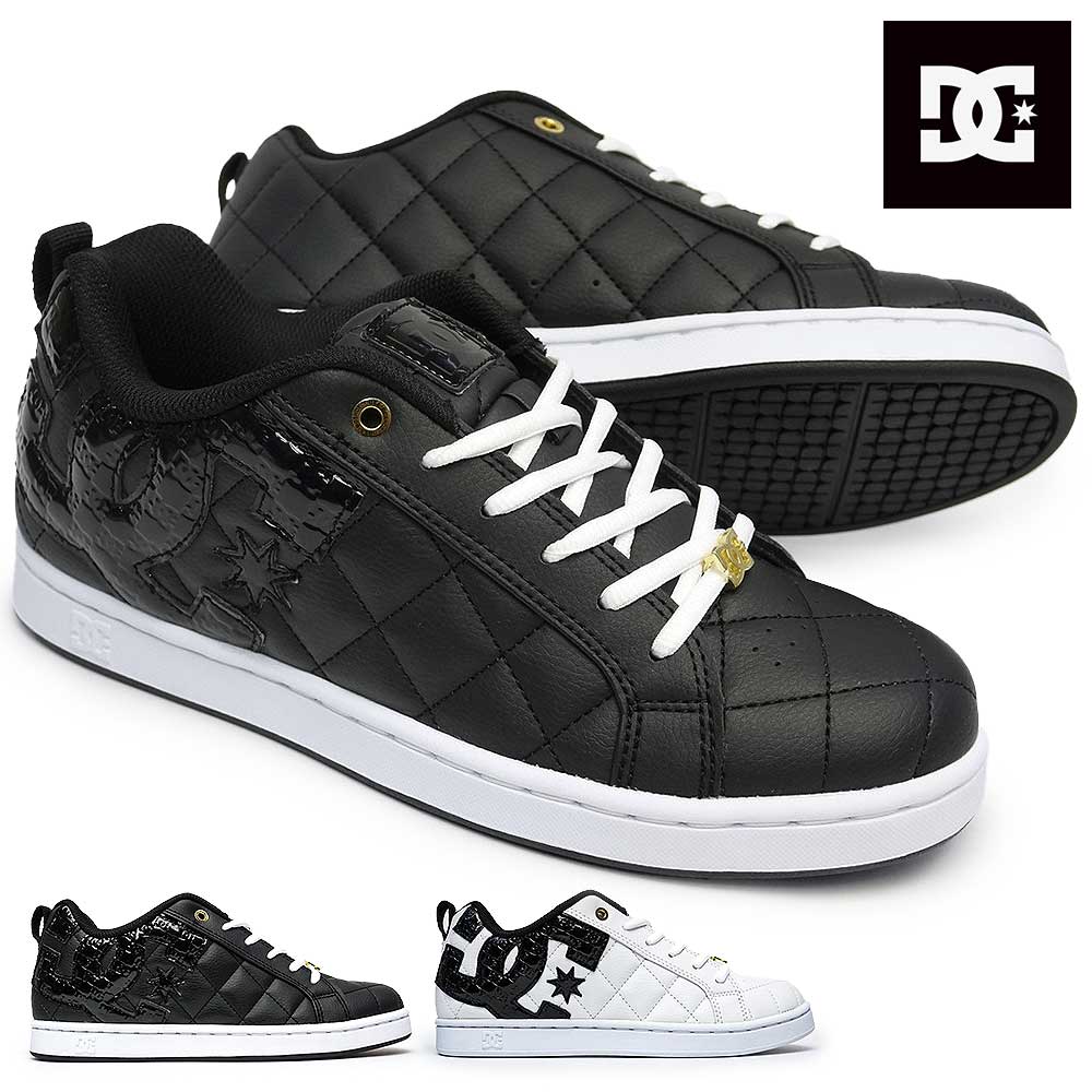 DC メンズ スニーカー DM234024 アライアンス SE SN レディース キルティング ビッグロゴ | DC SHOES