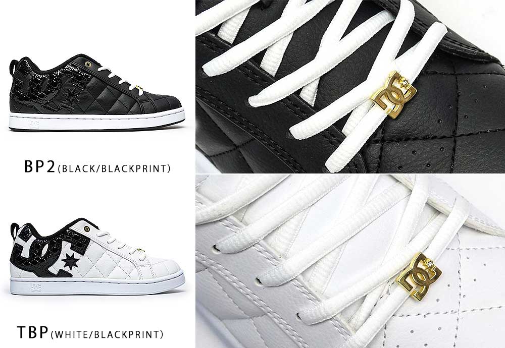 DC メンズ スニーカー DM234024 アライアンス SE SN レディース キルティング ビッグロゴ | DC SHOES | 06