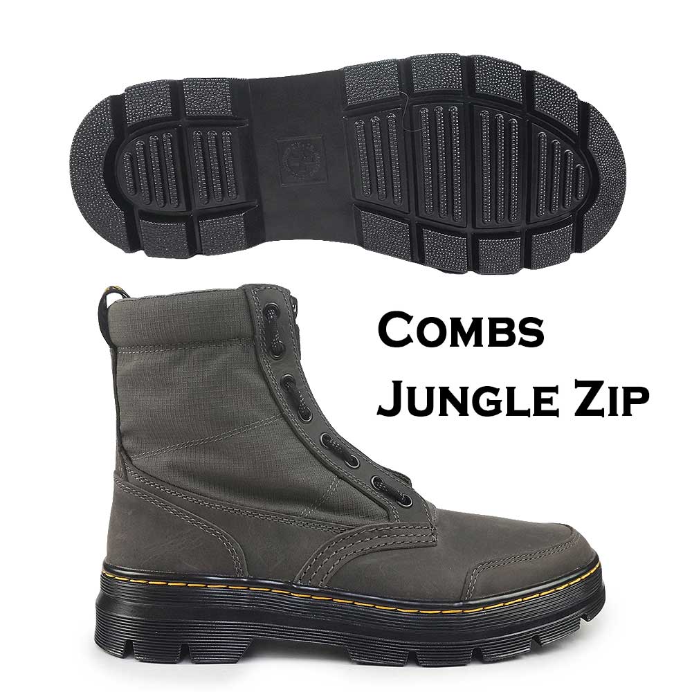 Dr.Martens（ドクターマーチン） COMBS JUNGLE ZIP 8ホール メンズ