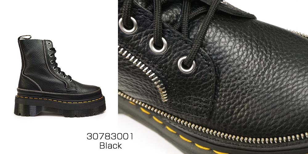 Dr.Martens ドクターマーチン JADON ZIP レディース 8ホール