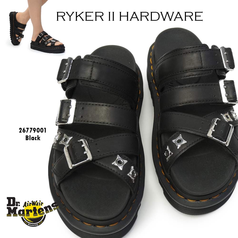 ドクターマーチン サンダル RYKER II HDW ユニセックス レザー メンズ 