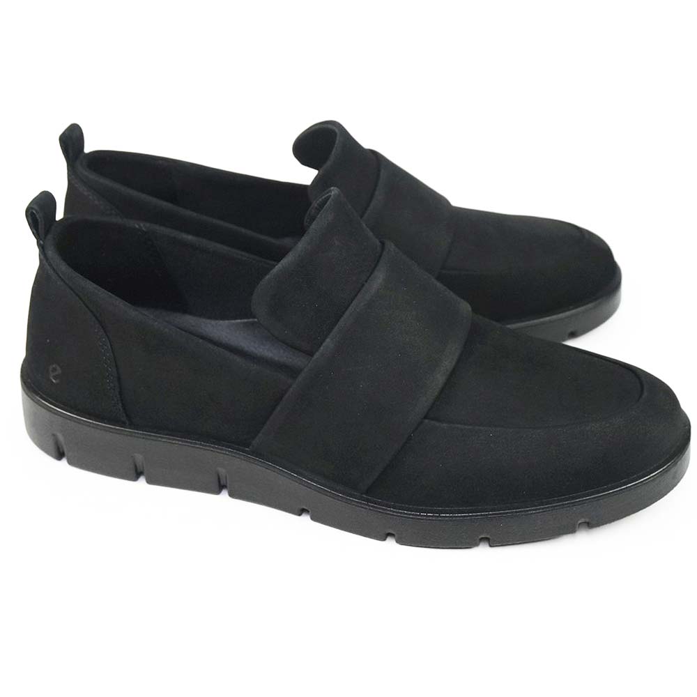 ecco（エコー） ローファー レディース スリッポン 黒 ベラ 282303